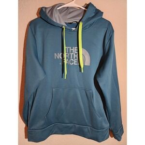 The North Face Mens Green Hoodie Pullover Size Medium M Long Sleeve